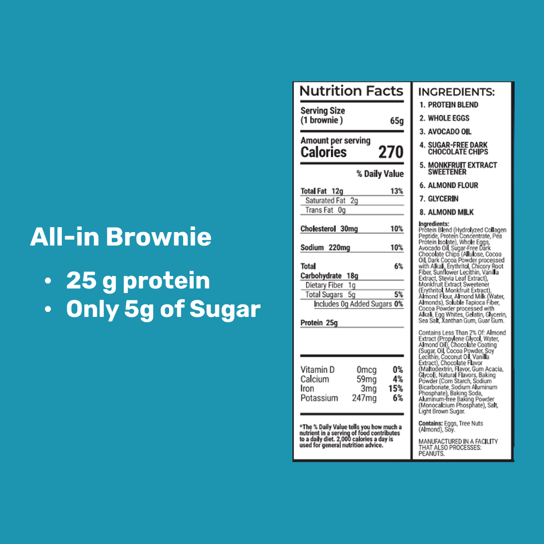 Frankie C’s Signature Creation: The All-In Protein Brownie