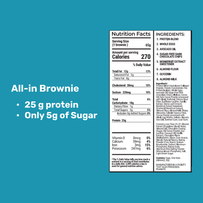 Frankie C’s Signature Creation: The All-In Protein Brownie